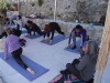 yoga on deck